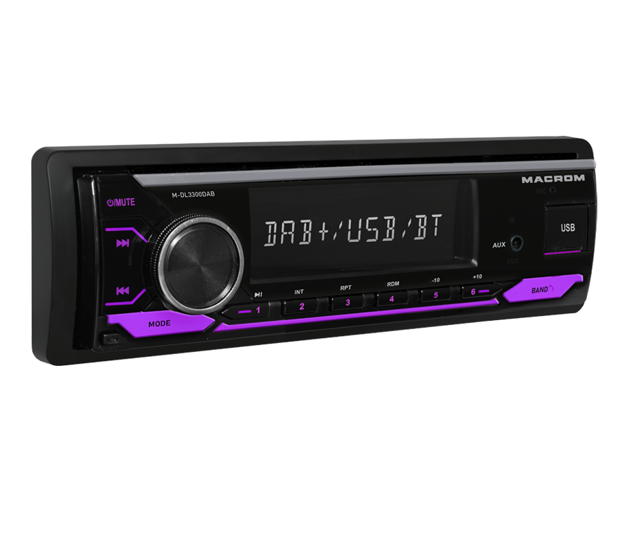 RADIO MACROM M-DL3300DAB 1 DIN