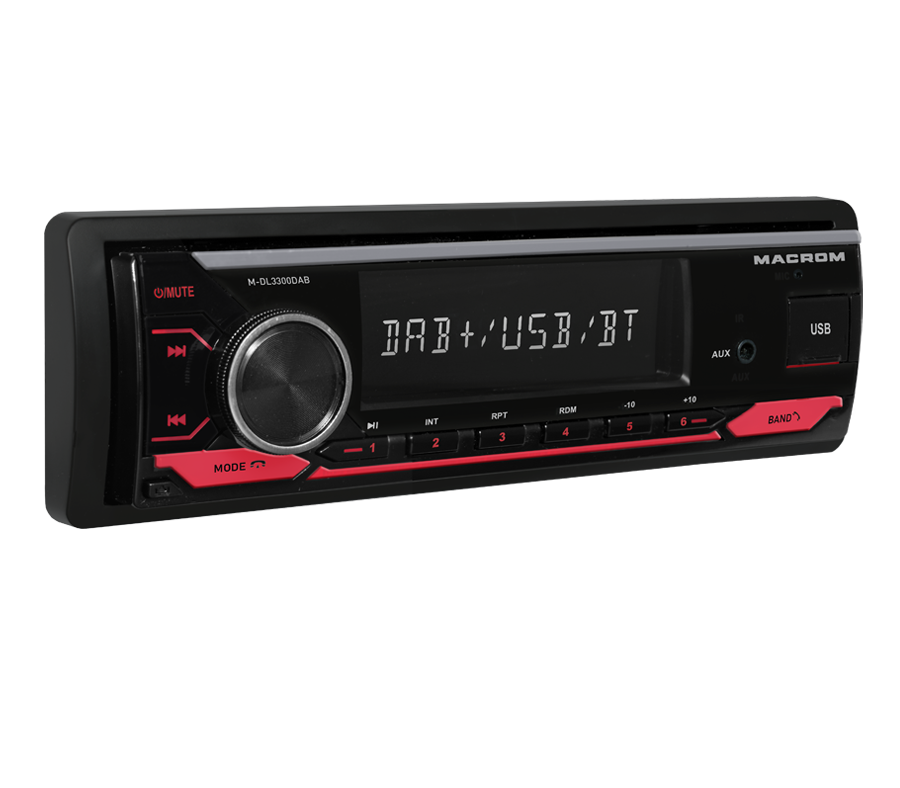 RADIO MACROM M-DL3300DAB 1 DIN