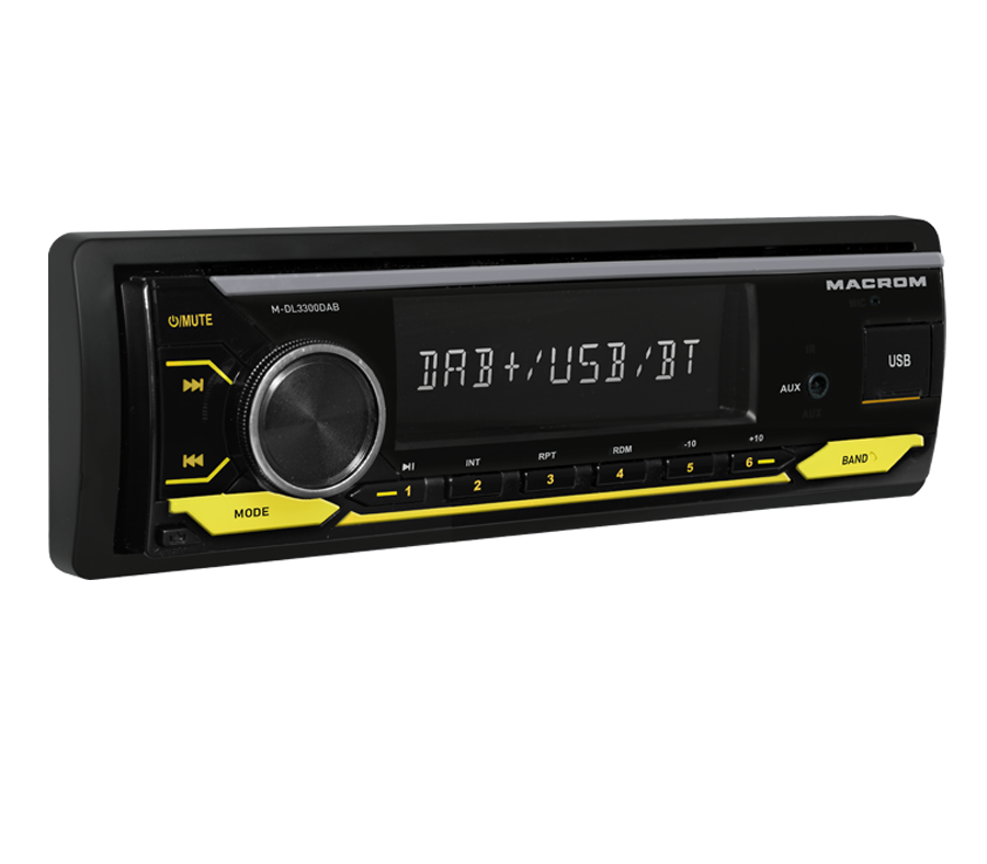 RADIO MACROM M-DL3300DAB 1 DIN