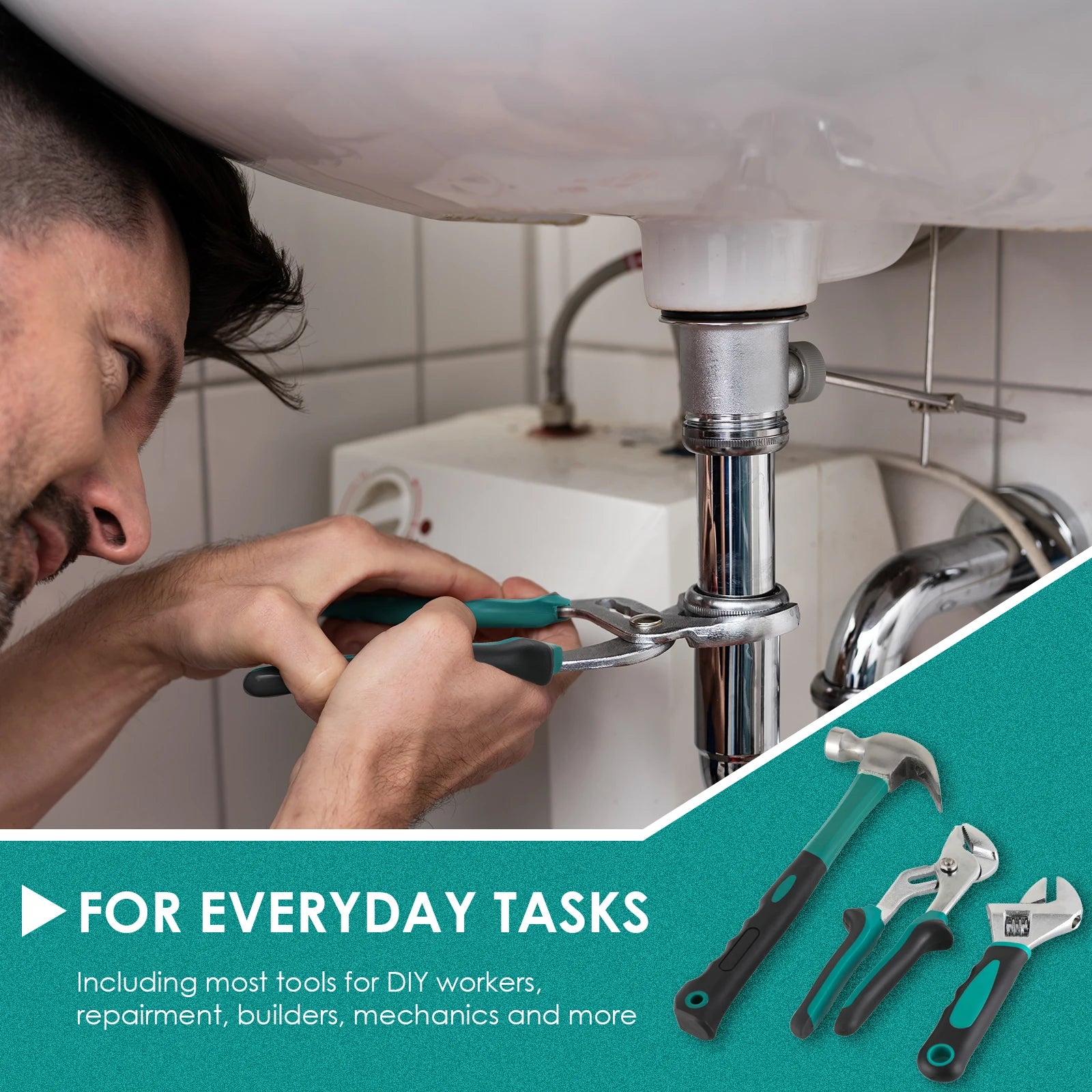 KIT UTENSILI DA LAVORO 198 PEZZI