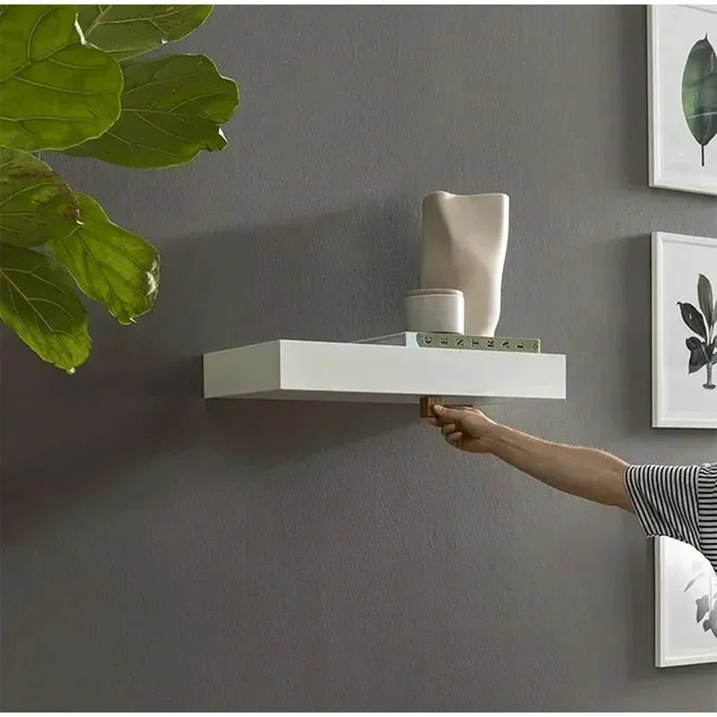 Mensole da parete legno,Magic Flap con scomparto segreto