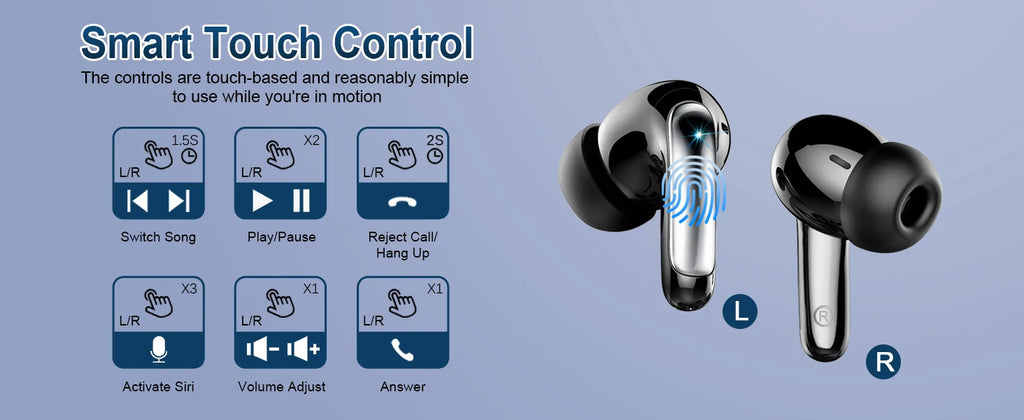 CUFFIE BLUETOOTH 5.3 WIRELESS