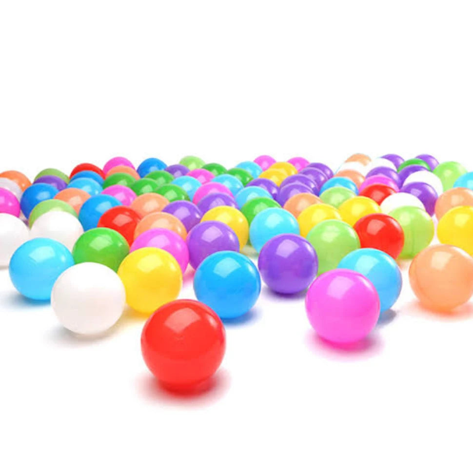 Recinto pieghevole per bambini UBRAVOO con canestro da basket e 50 palline colorate,14 PANNELLI