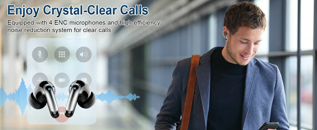 CUFFIE BLUETOOTH 5.3 WIRELESS