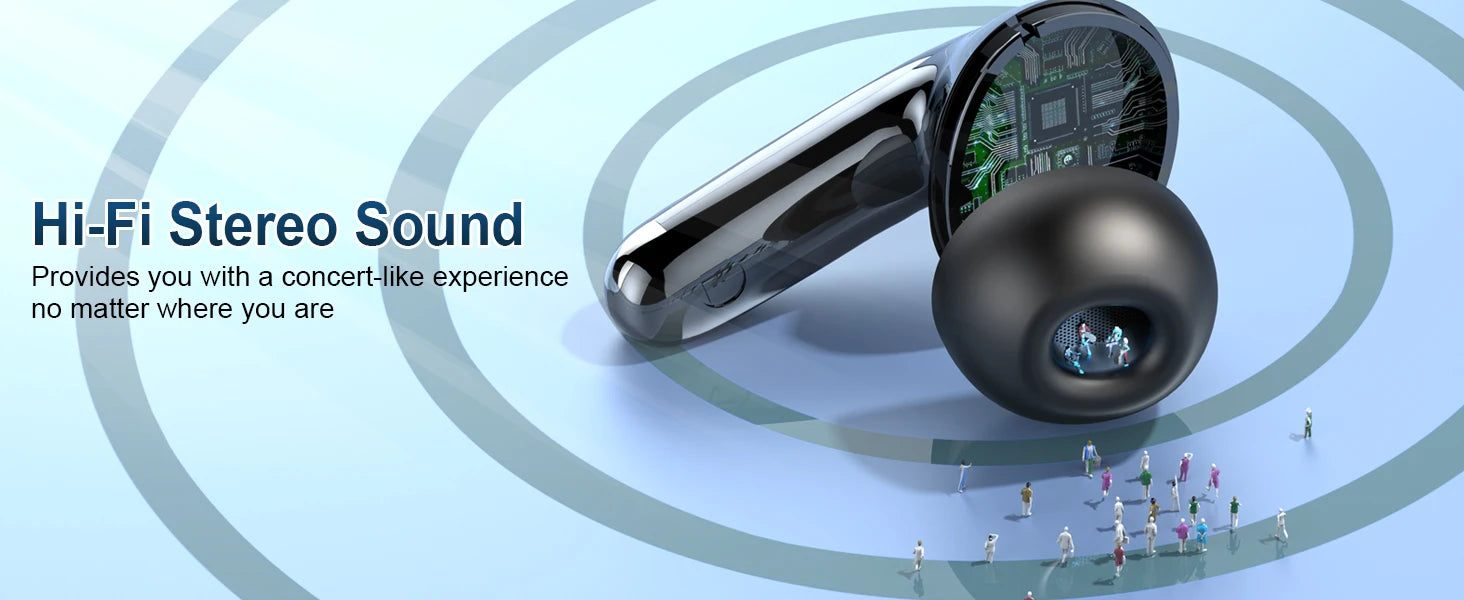 CUFFIE BLUETOOTH 5.3 WIRELESS