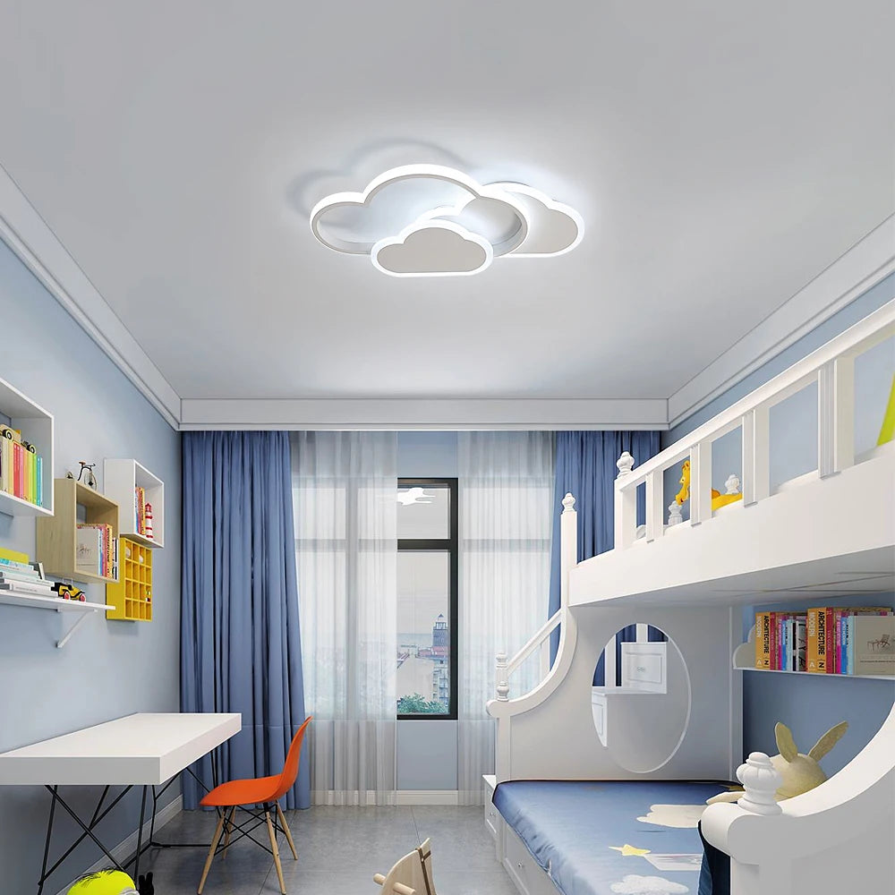 Plafoniera, lampada da soffitto a LED creativa da 32 W con telecomando dimmerabile 3000-6500 K 2800