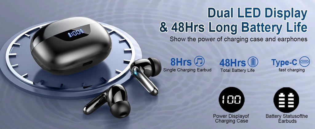 CUFFIE BLUETOOTH 5.3 WIRELESS