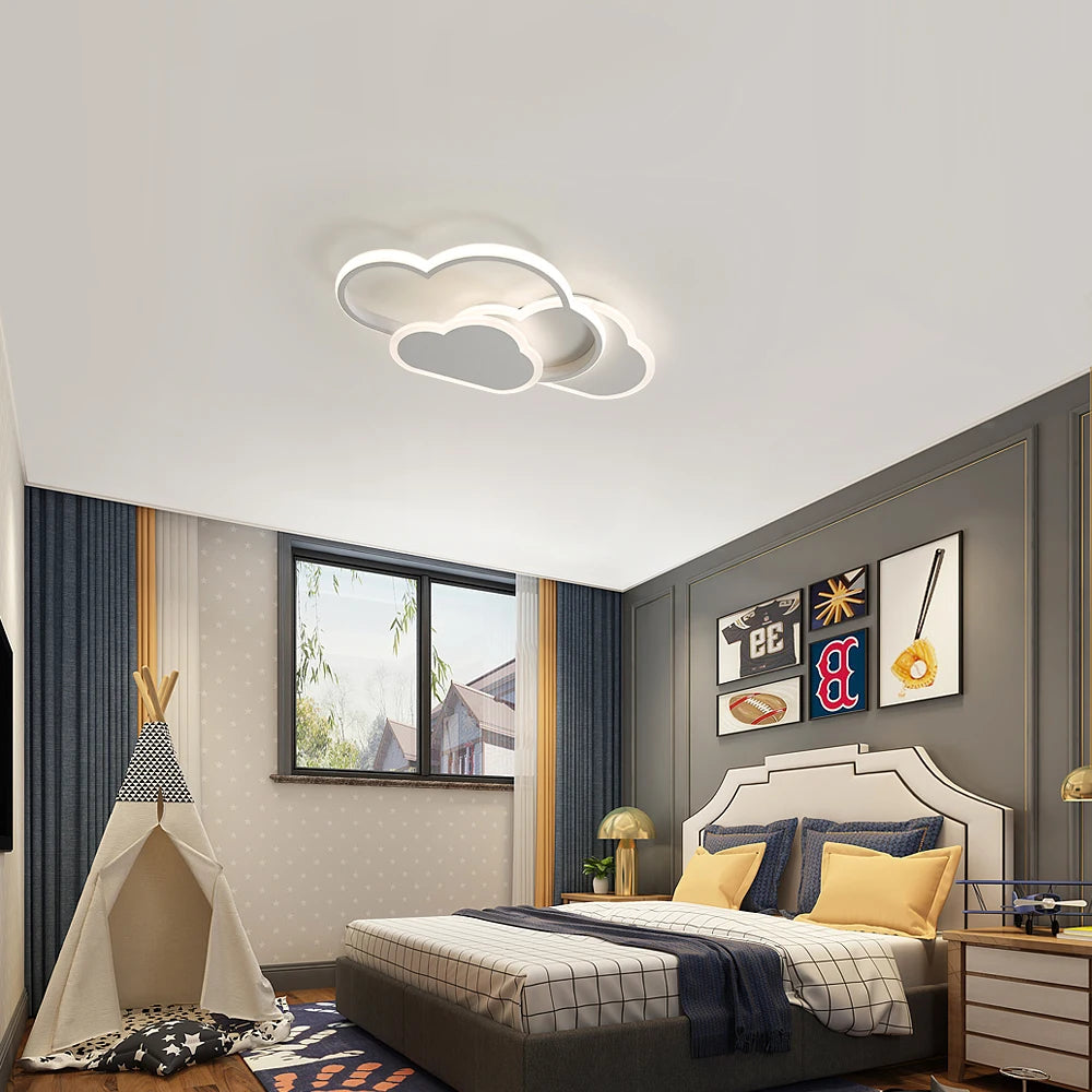 Plafoniera, lampada da soffitto a LED creativa da 32 W con telecomando dimmerabile 3000-6500 K 2800