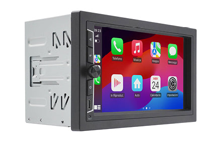 MEDIASTATION ANDROID APPLE CARPLAY E ANDROID AUTO WIRELESS monitor 6.75”