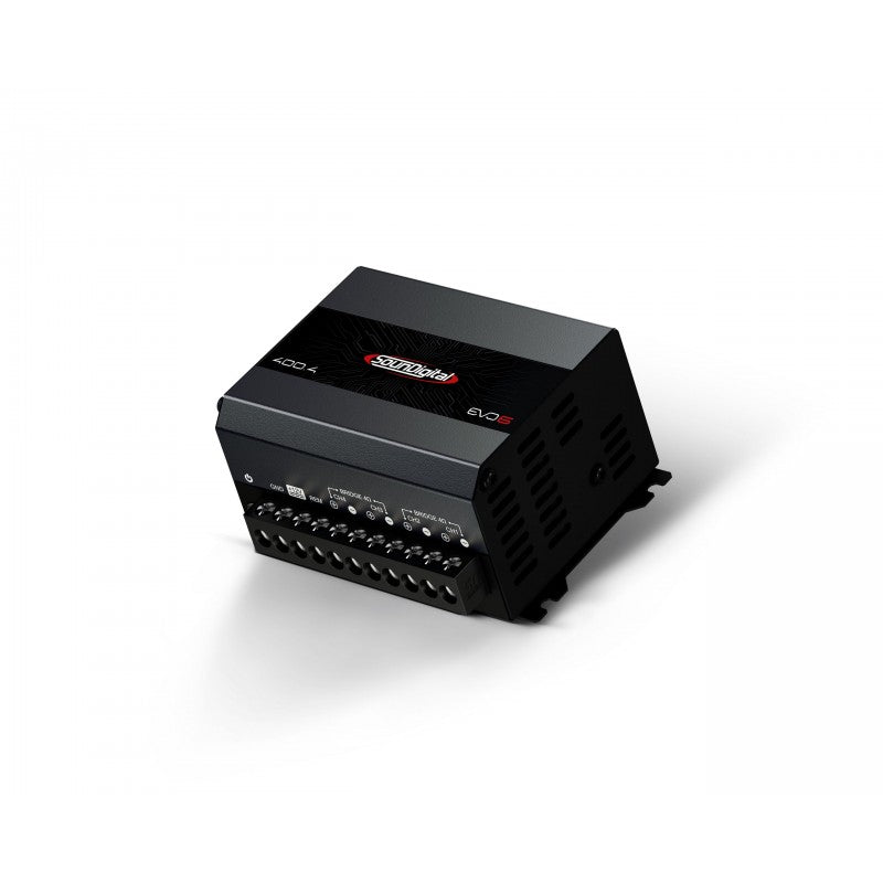 Amplificatore SounDigital SD 400.4 EVO6 4 Canali 400watt Rms Super Compatto